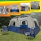 Wakeman 10 Person Camping Tent - Large Outdoor Tent with Room Divider, 2 Doors, 4 Window by 75-CMP1149 - alternate 7